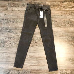 NWT AMERICAN EAGLE super stretch jeans 00